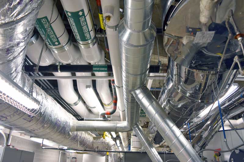 CSU Football Stadium Duct